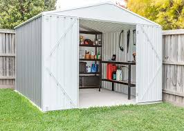 Old metal shed makeover ideas 35 inspiring shed ideaakeovers shed makeovers 5 easy budget friendly how to paint a rusty metal shed she shed makeover ideas the weathered fox metal garden. 5 Simple Ideas To Maximise Your Shed Storage Pinnacle Hardware