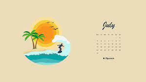 Iphone 2019 calendar wallpaper january february march april may june july august september october november december screensaver background cute how to use canva to make calendar phone wallpapers. July 2017 Calendar Wallpaper For Desktop Background