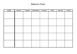 Behavior Chart Worksheet Behaviour Chart Anger