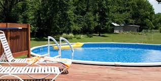 An above ground pool deck is the obvious solution for safety and ease. Cost To Install An Above Ground Pool 2021 Costimates Com