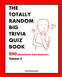 So if you're looking for a great resource on trivia questions to use as icebreaker games for adults, look. The Totally Random Big Trivia Quiz Book 500 Questions And Answers Volume 2 Paperback Snowbound Books