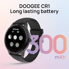 DOOGEE CR1 smartwatch has a 300mAh BIG ...