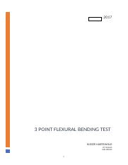 Sample lab report abstract modern scientific papers typically begin with a short abstract summarizing the entire project. Lab 4 Docx 2017 3 Point Flexural Bending Test Elezer Habtewold Ut Dallas Edh160030 1 Elezer Habtewold Mechanical Engineering Student At Ut Dallas Course Hero