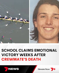 The 17-year-old rower died after collapsing at training last month. 📌  MORE: 7sport.link/4iOH9Ex
