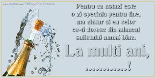 Este sărbătoare mare în calendarul creștin ortodox și astăzi. Personalizare Felicitari Cu Nume Ziua Numelui Pentru Ca Astazi Este O Zi Speciala Pentru Tine Ma Alatur Si Eu Celor Ce Ti Doresc Din Adancul Sufletului Numai Bine La Multi An