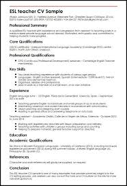 A proven job specific resume sample for landing your next job in 2021. Esl Teacher Cv Sample Myperfectcv Resume Teaching For English Abroad Skills Security Sample Resume For Teaching English Abroad Resume Skill Bars On Resume Resume Cashier Customer Service Substitute Teacher Experience On Resume