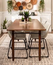 Pictures modern dining room wall decor pinterest diy. Olsen Dining Table Boho Dining Room Dining Room Cozy Dining Room Small
