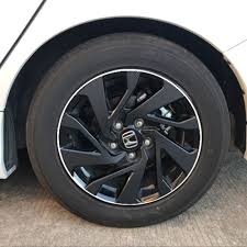 Which one do you prefer? Black Carbon Fiber Vinyl Wrapping Wheel Rim Decal Sticker For 16 18 Honda Civic Shopee Malaysia
