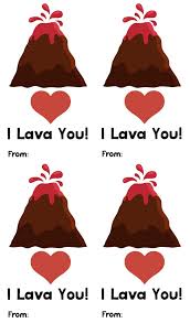 The valentine day chocolates box was introduced more than 140. Free Printable I Lava You Valentine S Day Cards Idea Not Quite Susie Homemaker
