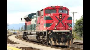 Rare Power At The Vancouver Wye Bnsf B40 8 And Ferromex Ace Vancouver Train Rare
