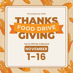 Thanksgiving Food Drive — Providence Homeowners Association