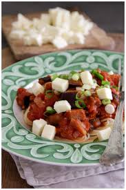 Pasta Alla Norma Nudeln Mit Auberginen Tomaten Sosse Und Mozzarella Lecker Schmecker Rezepte Pasta Alla Norma Fisch Mit Gemuse