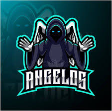 3d abstract birthday black blue christmas city colorful flower galaxy gradient green hearts love music nature party patterns pink purple red simple summer texture vintage watercolor. Angel Esport Mascot Logo Design Stock Vector Sponsored Mascot Esport Angel Logo Ad Logo Keren Desain Logo Seni 3d