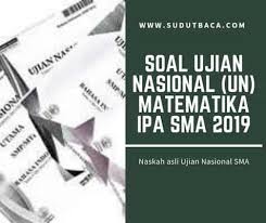We did not find results for: Download Soal Un Matematika Ipa Sma Tahun 2019 Sudut Baca