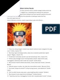 Sulit untuk mengatakan kekecewaan ini karena ini akan. Kata Naruto