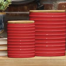 We are the largest online restaurant supplier serving restaurants and individuals. Red Kitchen Canisters Jars Free Shipping Over 35 Wayfair