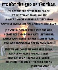 Not The End Grandpas Funeral Poem Funeral Poems Poems Grandpa