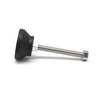 RoHS OEM ODM Fixed Rubber Leveling Feet with 60mm Nylon Base and  M12*50/80/100/120mm Stainless Steel Bolt for Aluminum Profile 7831 7832  7833 7834 M8 ...