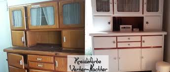 Kuchenschrank Mit Kreidefarbe Kreidefarbe Kreide Schrank Kuche