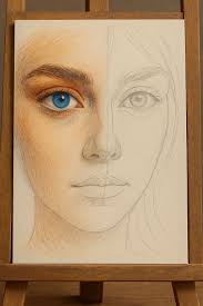 Drawing facial features made easy