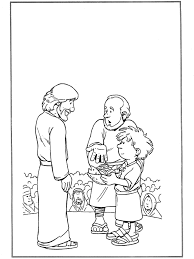 Glue the words on the back of the loaves and fish. 5 Loaves And 2 Fish Coloring Pages Coloring Home