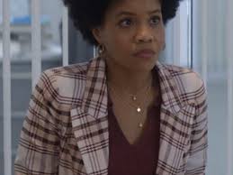 The Other Black Girl Sinclair Daniel Plaid Blazer