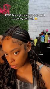 The gag is…. I AM the stylist 🤣🤣 I used 4 bundles of my 26” deep wave  bundles with a 2x6 closure (with a custom ventilated hairline) #diyhair  #hairtutorial #2x6closuresewin #gluelesswiginstall ...