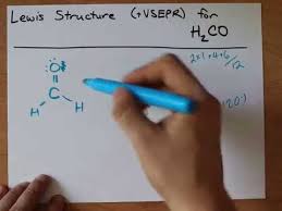 Lewis Structure Vsepr For H2co Youtube