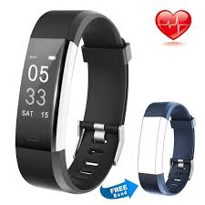 Pedometer all in touch smartwatch: Lintelek Fitness Tracker And Heart Rate Monitor
