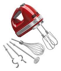 If you want to save space (and a bit of money), get this all in one pack. Kitchenaid 9 Speed Hand Mixer Empire Red Walmart Com Walmart Com