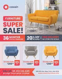 Furniture Flyer Template