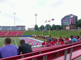 gerald j ford stadium section 101 smu mustangs shared