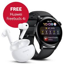 The opencomm headset incorporates a boom mic for an optimal voice communication. Huawei Watch 3 Active Freebuds 4i Bundle Eir Store