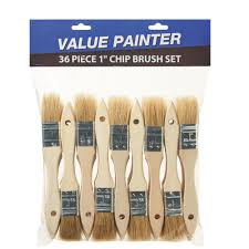 For best results, write down the name or number of your color, bring it to your local menards ® store, and look for the actual color chip on the pittsburgh paints & stains color display. Value Painter Natural Bristle Chip Brush Set At Menards