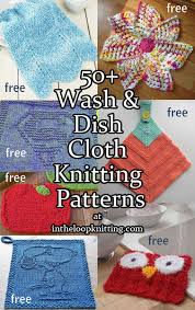 I actually ended up knitting them at the same. Dishcloth And Washcloth Knitting Patterns In The Loop Knitting
