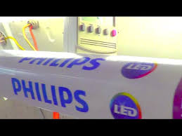 Philips Instantfit T8 Led Power Test With Electronic Ballast Ge Proline 72277 Youtube