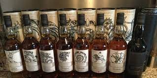 Last year, hbo teamed up with british fine beverage company diageo to create a line of game of thrones single malt scotches modeled after the great houses of westeros. Game Of Thrones Whisky Set 8 X 70cl 8 Bottles Catawiki