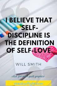 Discipline is the refining fire by which talent becomes ability. 9 Will Smith Quotes On Self Discipline Streaks Of Light Will Smith Quotes Self Discipline Self Quotes