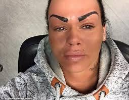 Top 20 Worst Cosmetic Tattooing Fails Injex Clinics Bad Eyebrows Permanent Makeup Eyebrows Tattoos Gone Wrong