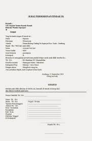 Download Contoh Surat Permohonan Pindah Paud Format Ad 11 Paud Jateng