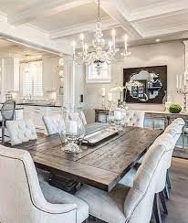 Elegant farmhouse dining room decor. 43 Adorable Dining Room Table Decor Ideas Farmhouse Dining Rooms Decor Farmhouse Dining Room Table Dining Room Table Decor