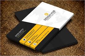 Peach and yellow minimalist interior designer business card. Interior Design Business Cards Templates Free Premium Templates
