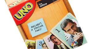 We did not find results for: The Office Uno Card Game Includes Kevin S Famous Chili Rule