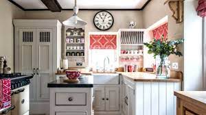 White flowers are a simple accent to the. 38 Cozy Cottage Kitchens Youtube