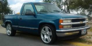 Old Chevy On Texas Edition Rims Camionetas Chevy Carrito