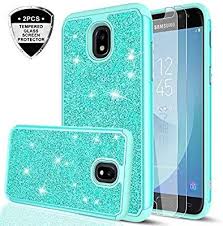 The phone covers use stock photos of everyday objects like naans, asthma inhalers and libraries. Amazon Com Galaxy J3 2018 J3 Star J3 Achieve Express Prime 3 Amp Prime 3 Case W Tempered Glass Screen Protec Phone Cases Protective Phone Cases Lg Phone Cases