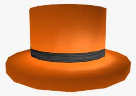 Halloween Top Hat Roblox Black Banded Orange Top Hat Png Image Transparent Png Free Download On Seekpng