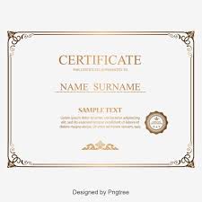 Red Certificate Border Texture Foreign Certificate Upscale Seal Png And Vector With Transparent Background For Free Download In 2020 Certificate Border Certificate Design Template Certificate Templates