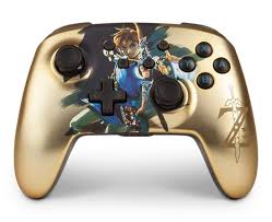 Why are nintendo switch controllers so expensive? Nintendo Switch Powera Wireless Controller Satin Chrome Link Gamestop De