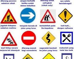 Jalan persekutuan diwakili oleh nombor sahaja. Ww Hayati Papan Tanda Kehidupan